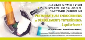 JeudiSanté : Perturbateurs endocriniens et dérèglements thyroïdiens : à qui la faute ?