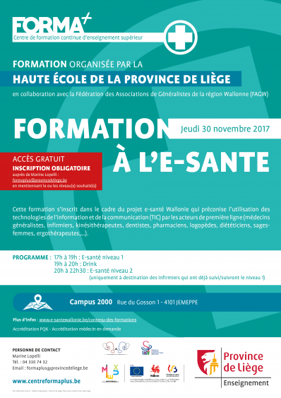 Formation à l'e-santé