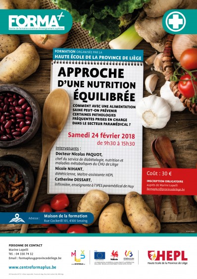 Approche d'une nutrition équilibrée