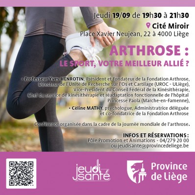 Arthrose : le sport, votre meilleur allié ?