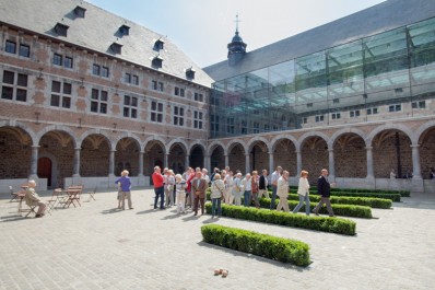 Groep in het Museum