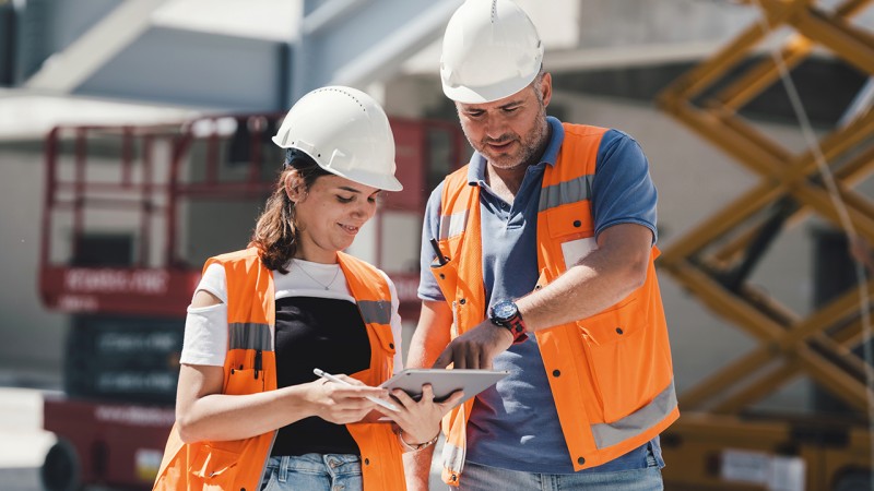 Les métiers de la construction 