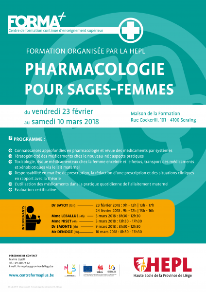 Pharmacologie pour Sages-femmes